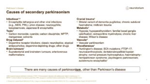 Parkinsons Disease – History Definitions and Diagnosis – slide 19